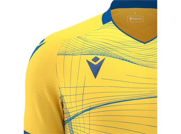 Wyvern Eco Match Day Shirt YEL/ROY 3XL Teknisk drakt i ECO-tekstil - Unisex 