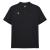 Nisiros Icon stretch korean polo BLK S Poloskjorte Uten krage - Unisex 