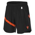 Shen Eco Match Day Shorts BLK/ORA XXS Teknisk shorts i ECO-tekstil - Unisex