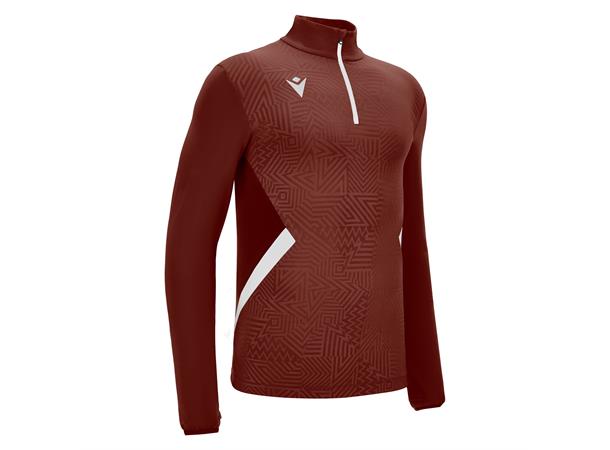 Fraser 1/4 Zip Top CRD/WHT 3XS Teknisk treningsgenser - Unisex 