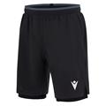 Matias II Icon shorts BLK 5XL Teknisk kamp og treningsshorts - Unisex