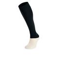 Round Socks Evo BLK L Komfortable fotballsokker - Unisex