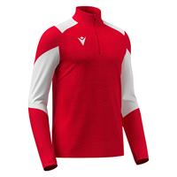 Izel Training 1/4 Zip Top RED/WHT 3XL Teknisk treningsgenser - Unisex